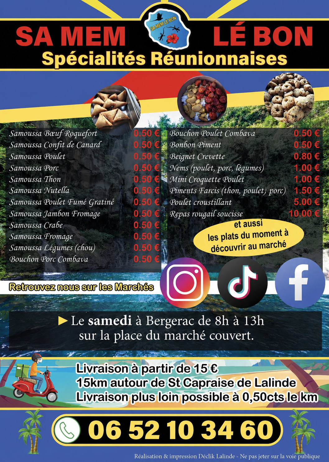 Nouvelle carte Sa Mem Lé Bon